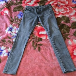 AG Adriano Goldschmied Women's Blue Skinny Jeans